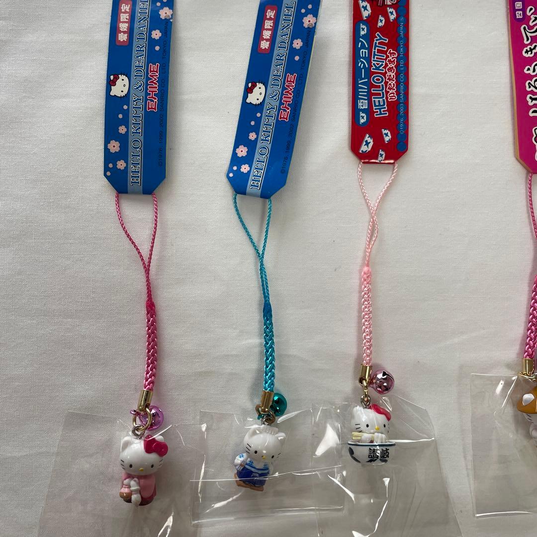 新品◆ハローキティ ご当地キティ 根付けストラップ 四国 12個セット◆匿名配送