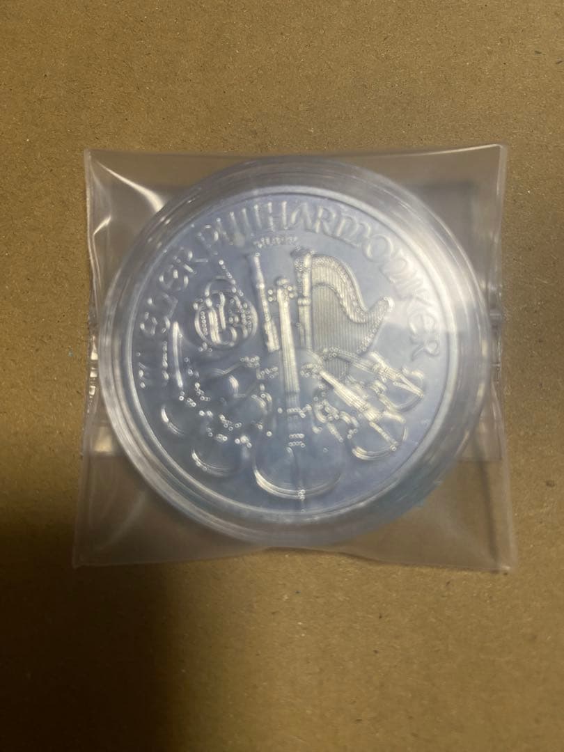 2021年 オーストリア ウィーン銀貨1オンス(純銀) カプセル付き