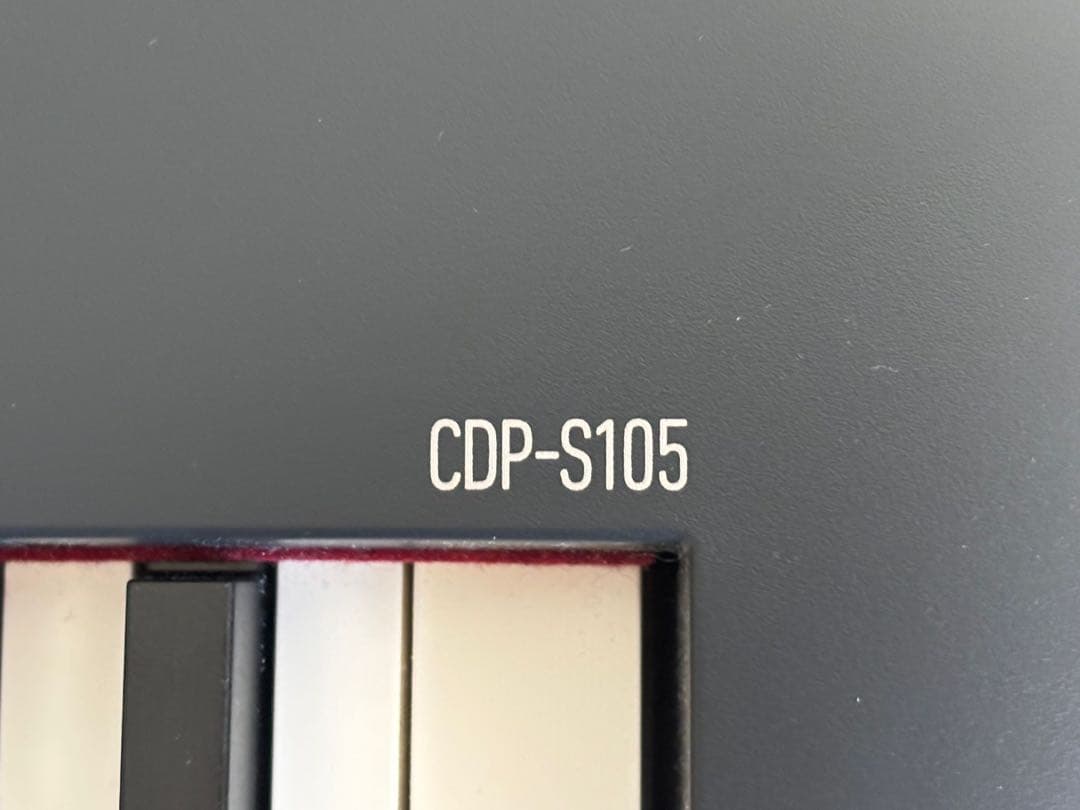 CASIO 電子ピアノ CDP-S105 88鍵盤 / ペダル・譜面立て