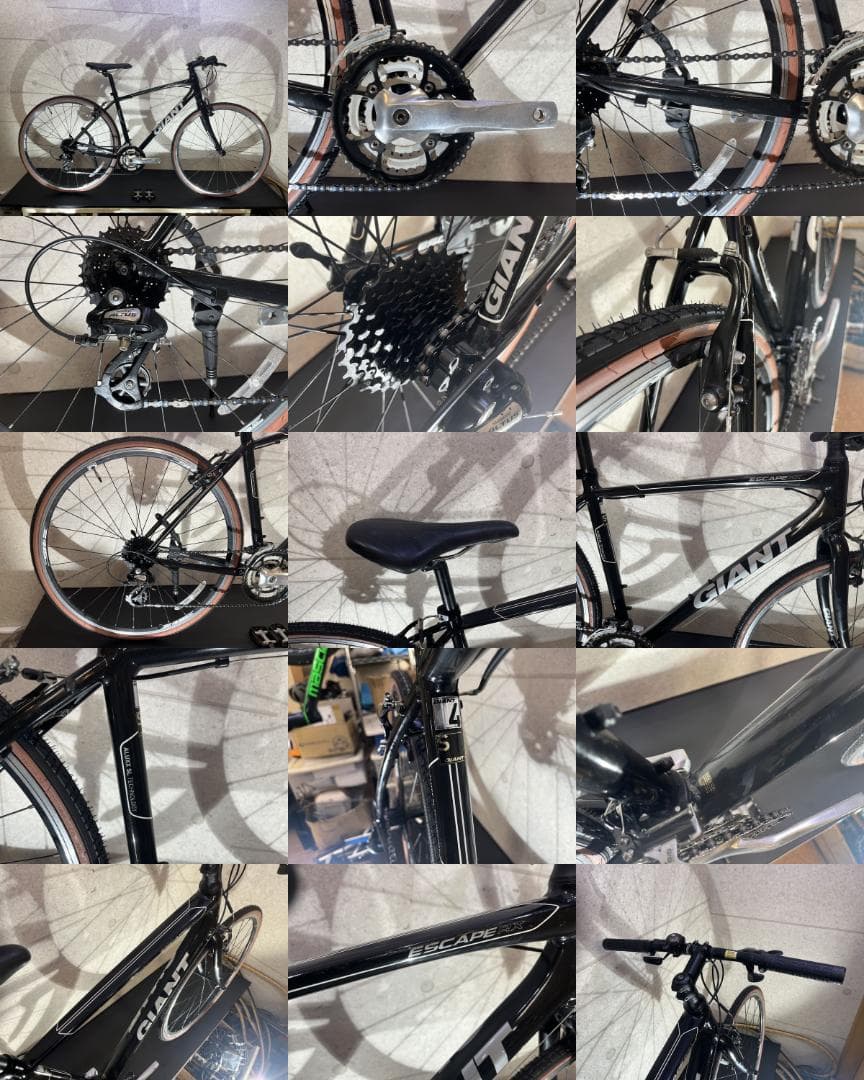 GIANT ESCAPE RX4 S　クロスバイク　ブラックカラー