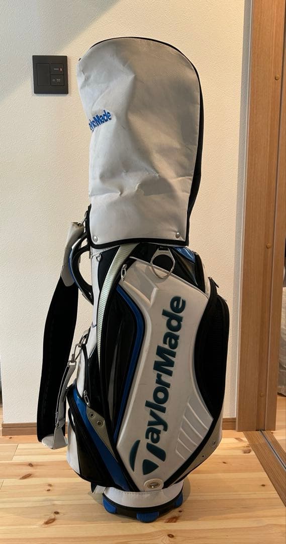 TaylorMade キャディバッグ ホワイト・ブルー・ブラック テーラーメイド