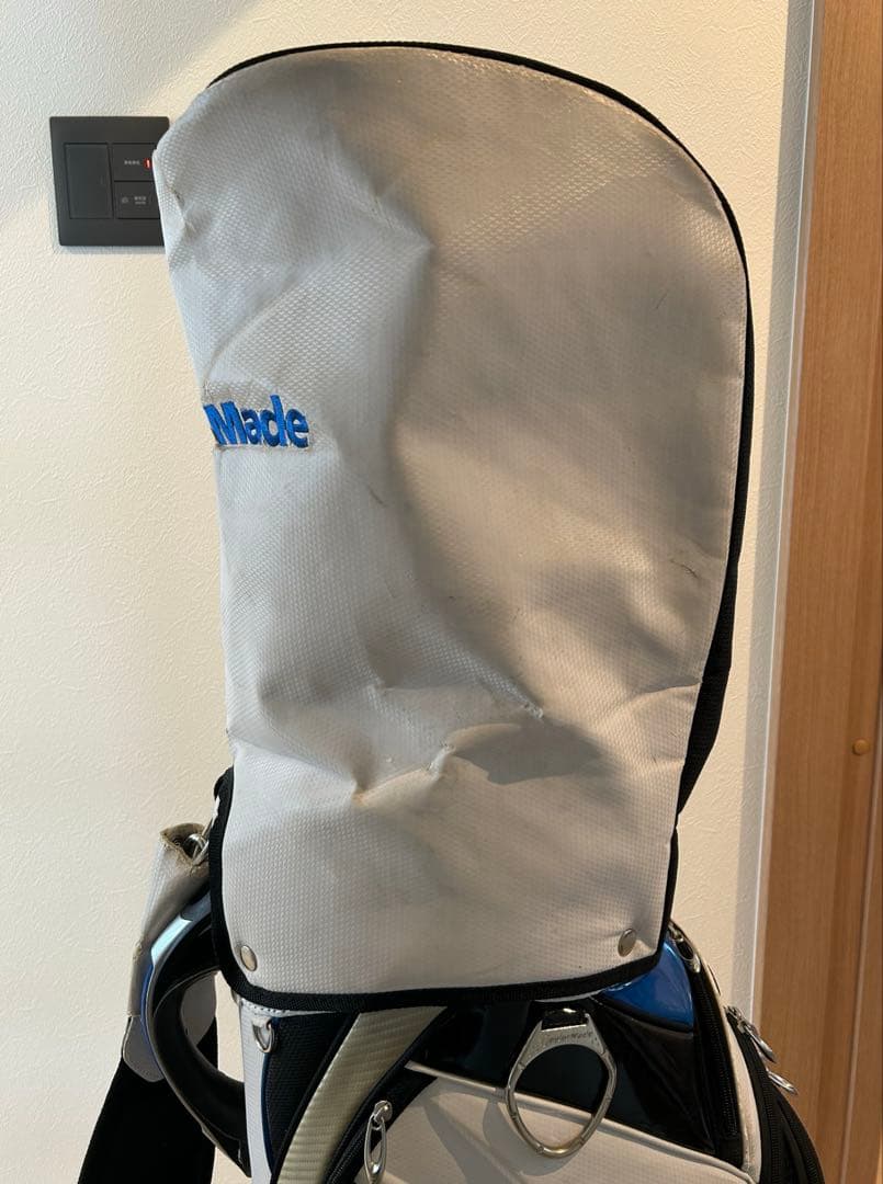 TaylorMade キャディバッグ ホワイト・ブルー・ブラック テーラーメイド