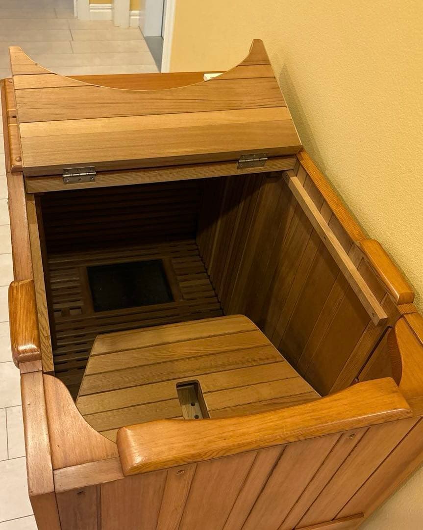 Healthria ハーフスパ HM-S-1 遠赤外線半身浴ホームサウナ