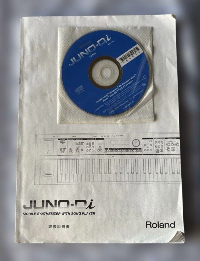 Roland JUNO-Di 61鍵 ケース付き 動作品 付属あり