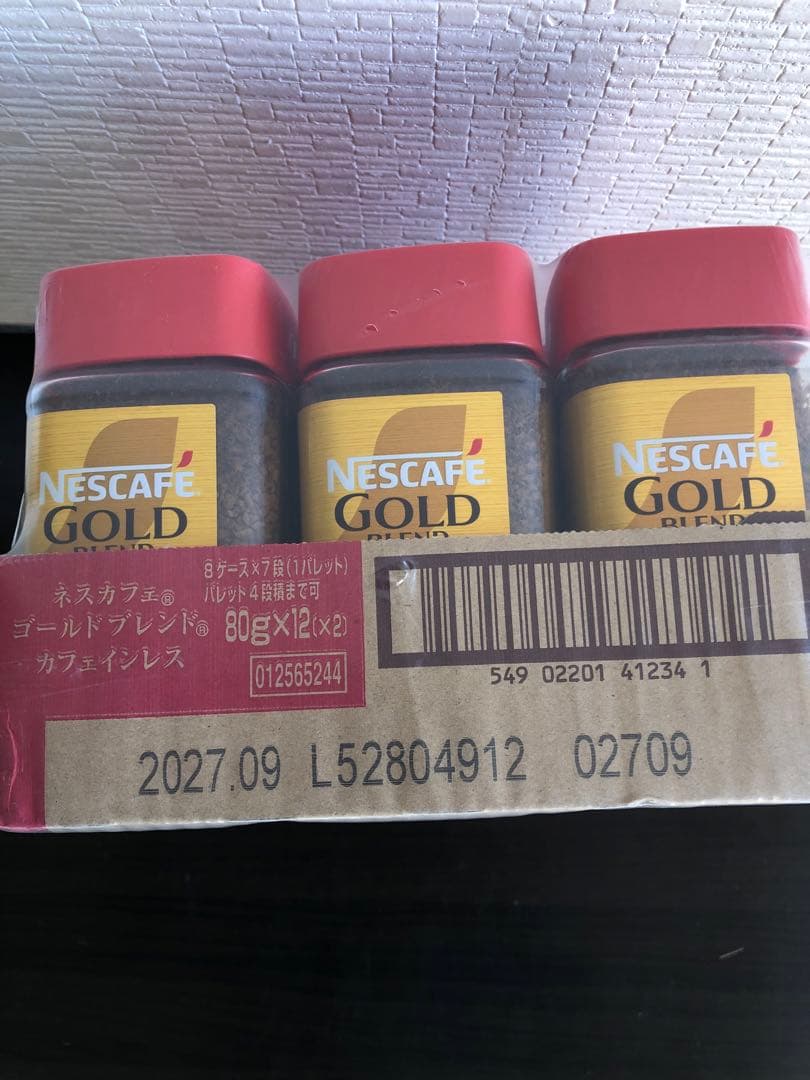 ネスカフェ ゴールドブレンド カフェインレス 80g×12個セット