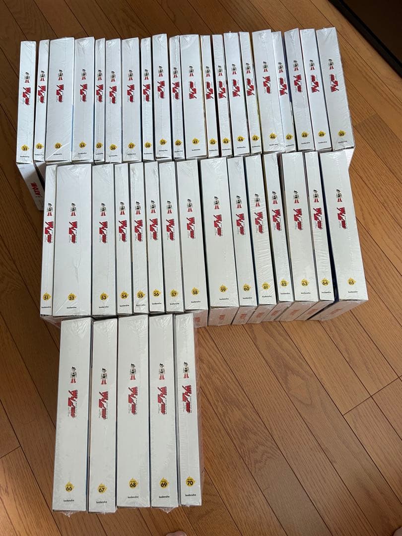 【鉄腕アトムを作ろう】全70巻コンプリート 特性バインダー1冊輸送用ケース付き
