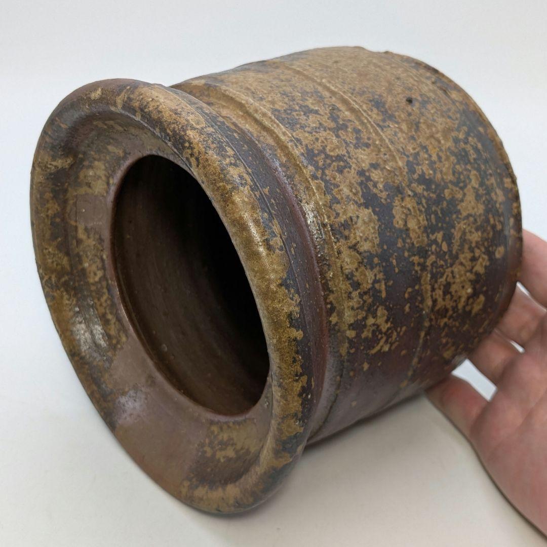 伝統工芸士 豊福寛 備前焼 水指A 共箱 水差し 茶道具 茶器 抹茶 食器 容器