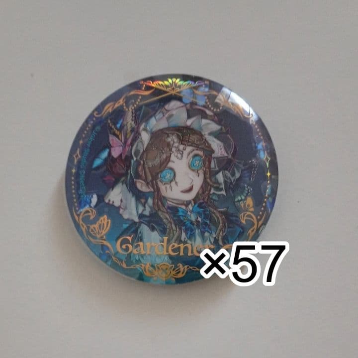 第五人格 IdentityV 標本画廊 中国 庭師 缶バッジ