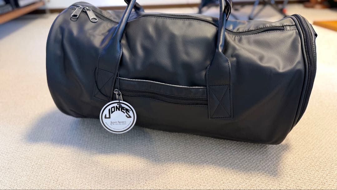 JONES ゴルフ　ボストン　レア刺繍付　黒