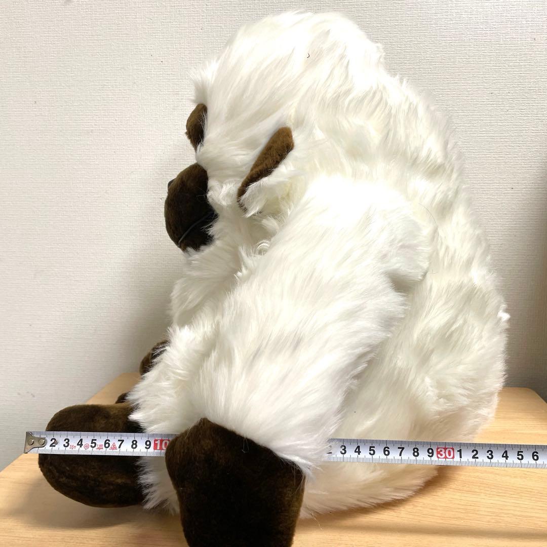白いゴリラ　ビックサイズ　ビックゴリラ　美品　ゴリラぬいぐるみ　アニマル