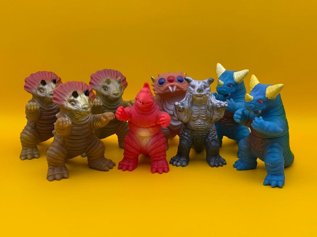 SUPER DINO MONSTER　パチ怪獣　8点セット