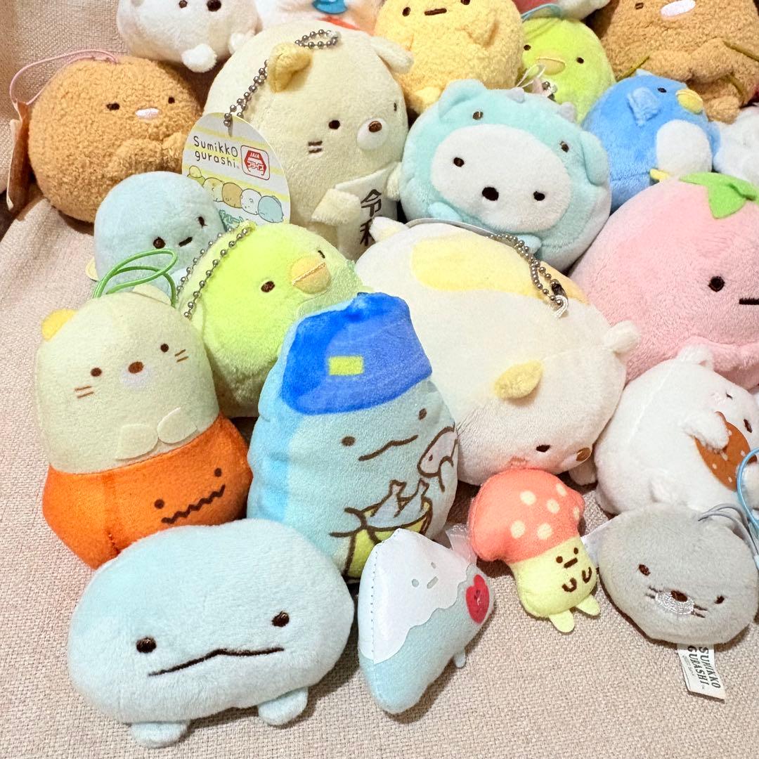 すみっコぐらし　ぬいぐるみ　キーホルダー　ストラップ　ポーチ　まとめ売り