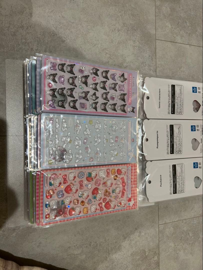 ボンボンドロップシール他　まとめ売り　41枚