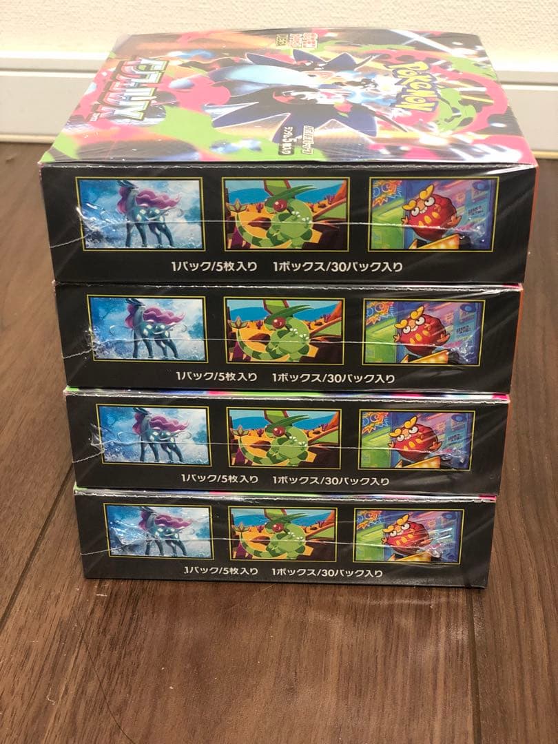 【 シュリンク付き 】 ポケモンカード インフェルノX 4 BOX 箱