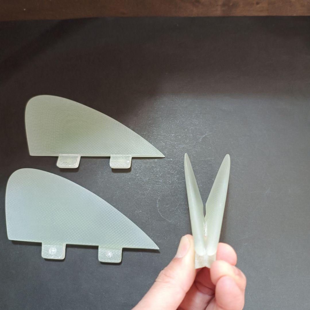 FCS対応 B5 BONZER系　クワッドフィン　ＶＯＬＡＮカラー ボンザー