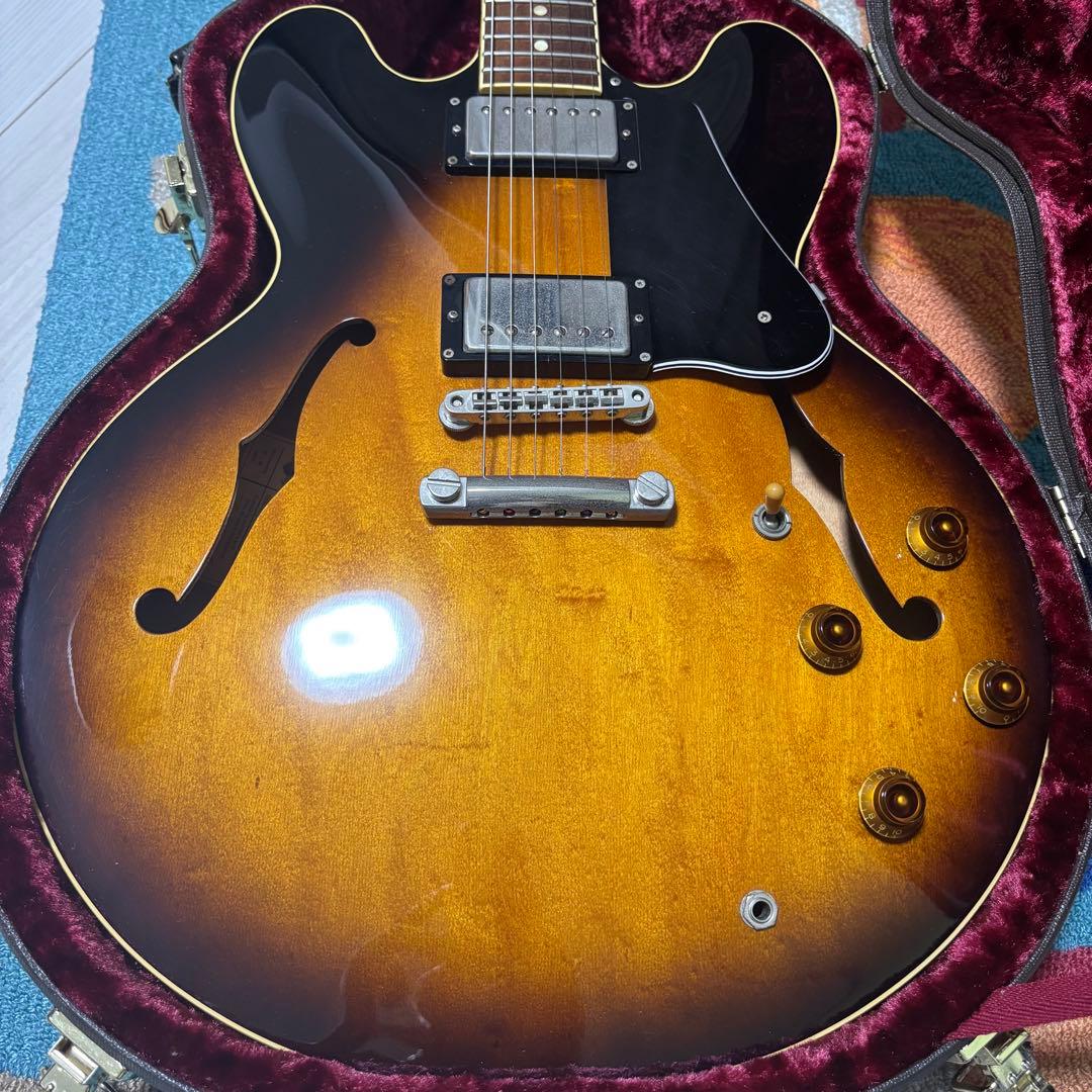 history gh-sa フジゲン製 ES-335タイプ セミアコ2002年製