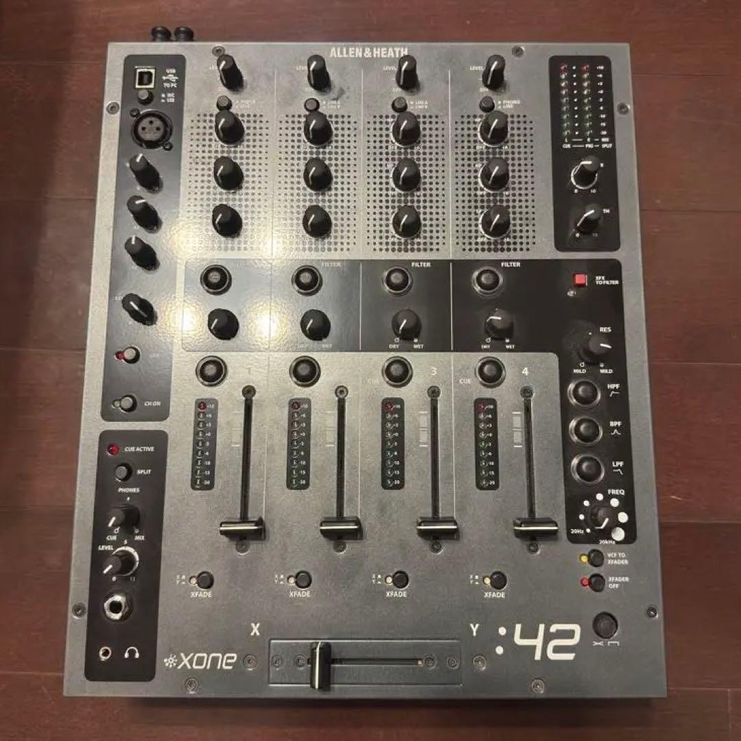 【ジャンク】Allen & Heath xone:42 DJミキサー