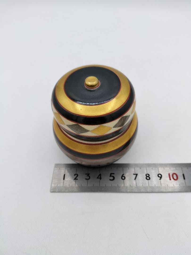 c840 茶器 瓢 独楽 通次阿山 木箱 茶道具 古物