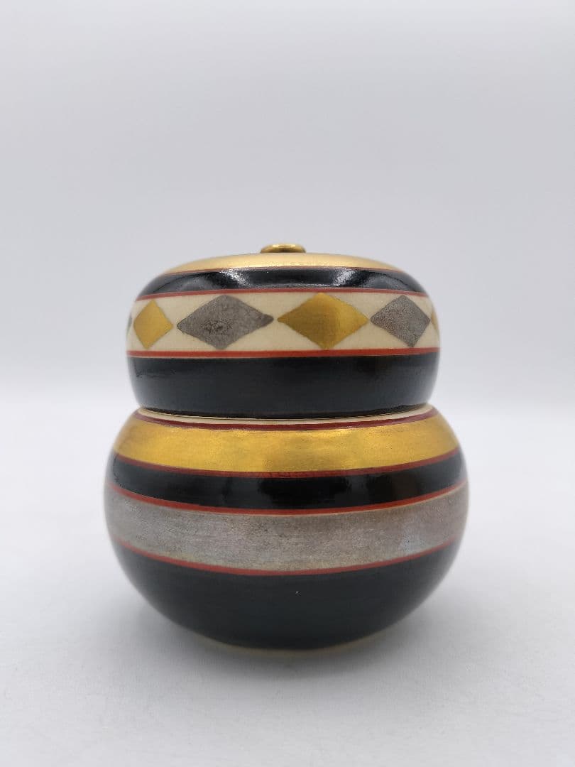 c840 茶器 瓢 独楽 通次阿山 木箱 茶道具 古物