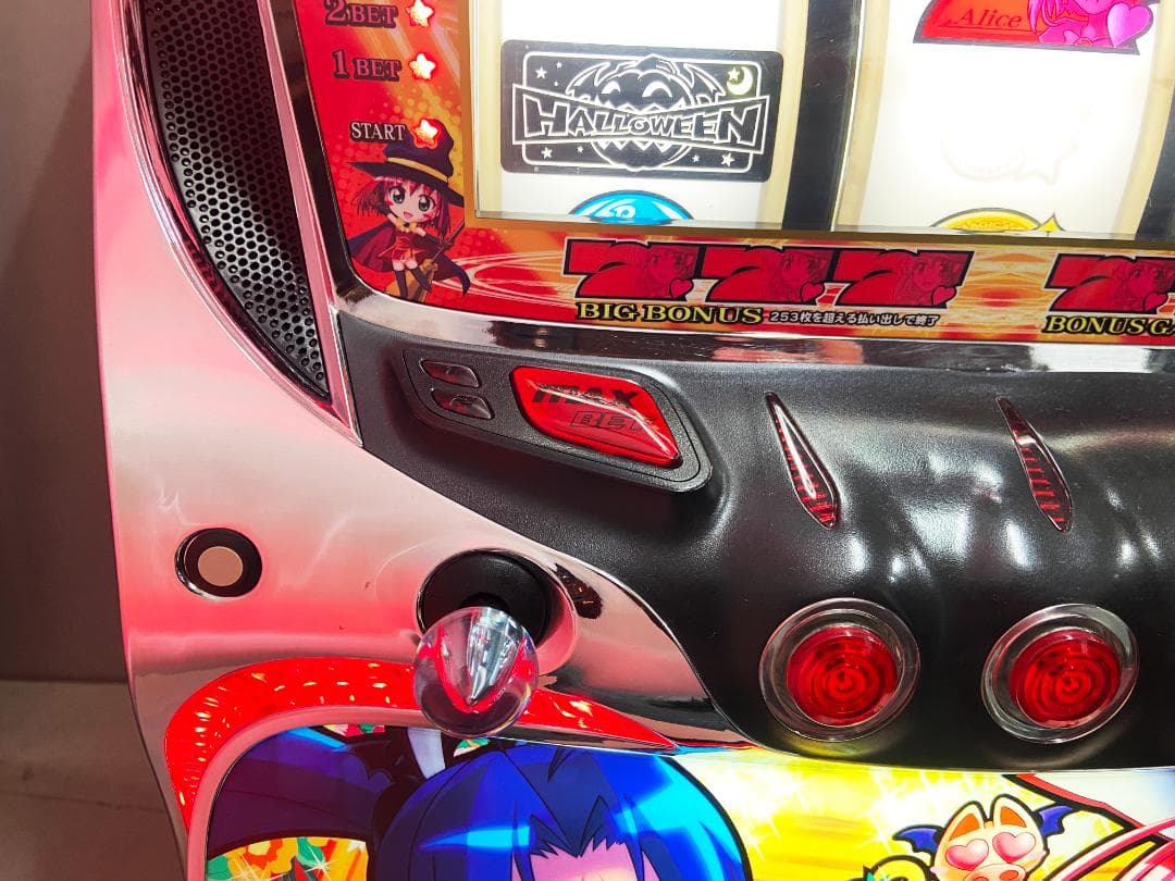 【送料込】 パチスロ スロット実機 KPE マジカルハロウィンJC