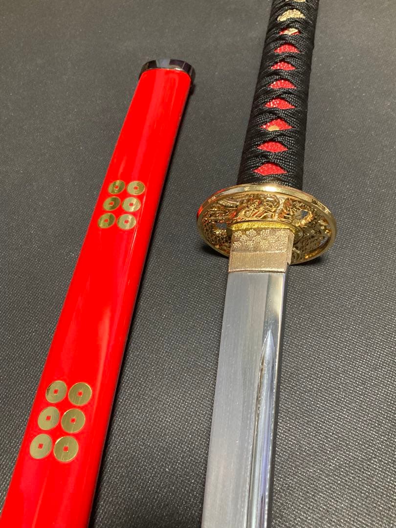 真田幸村　六文銭　朱鞘　妖刀村正　模造刀