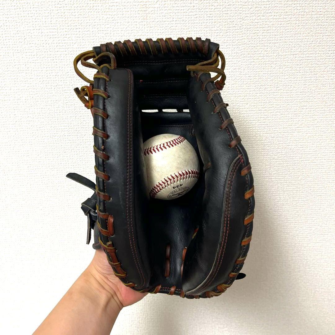 613 ザナックス 型抜群 美品 即戦力 硬式 キャッチャーミット