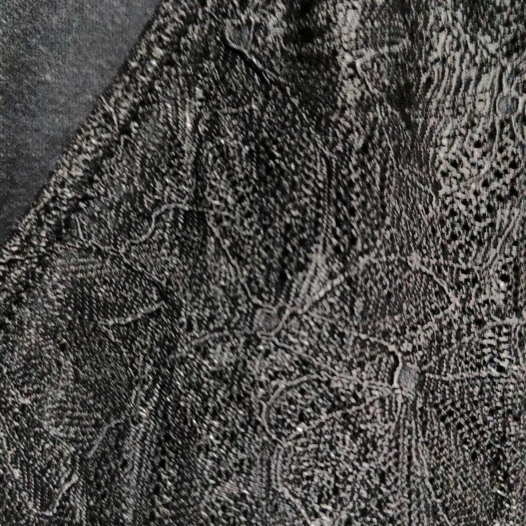 ブ*5様 ブラックレオタード Mサイズ メッシュスリーブ