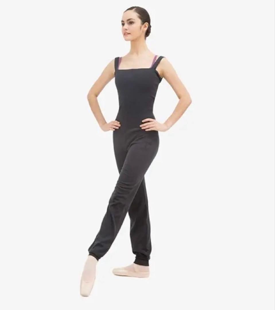 【12Y】美品 repetto オーバーオール ウォーミングアップウエア グレー