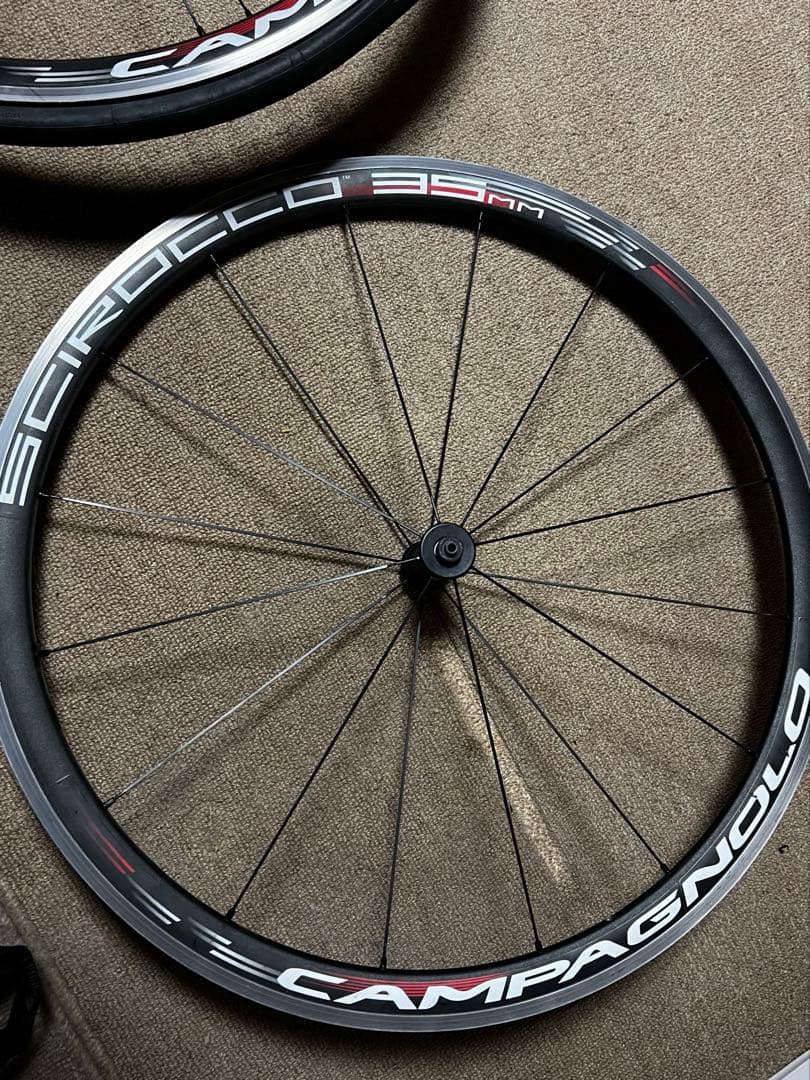 カンパニョーロ シロッコ35 ホイールセット カンパ11速 HG リムブレーキ