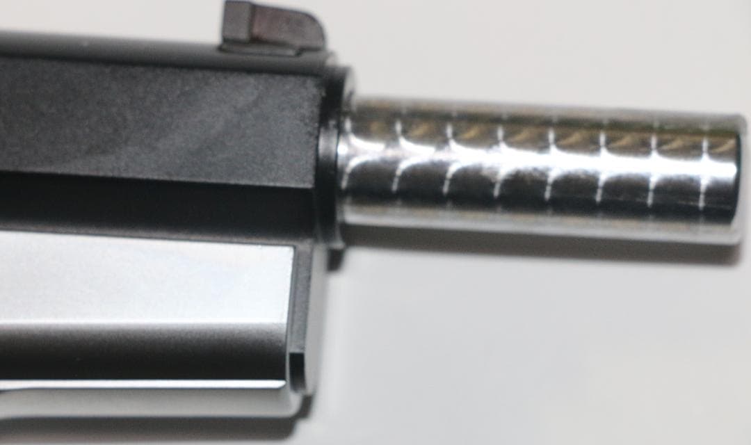 JAC製ABS樹脂ガスガン 　ブローニングＨＰハーフシルバー　ASGK合法品