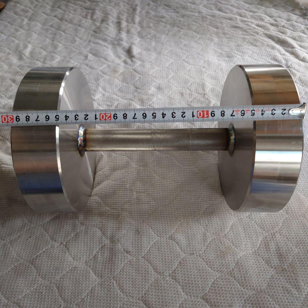 ステンレス ダンベル 約23kg