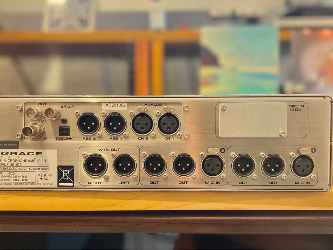 【完動美品】GRACE design m201 ADC Factory