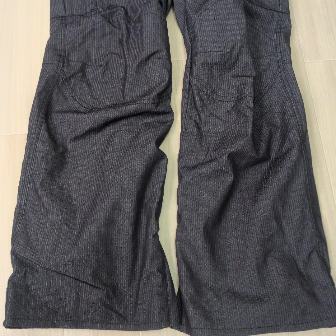 美品　kiss mark 　ダークグレー　スキーウェア　上下セット　メンズ