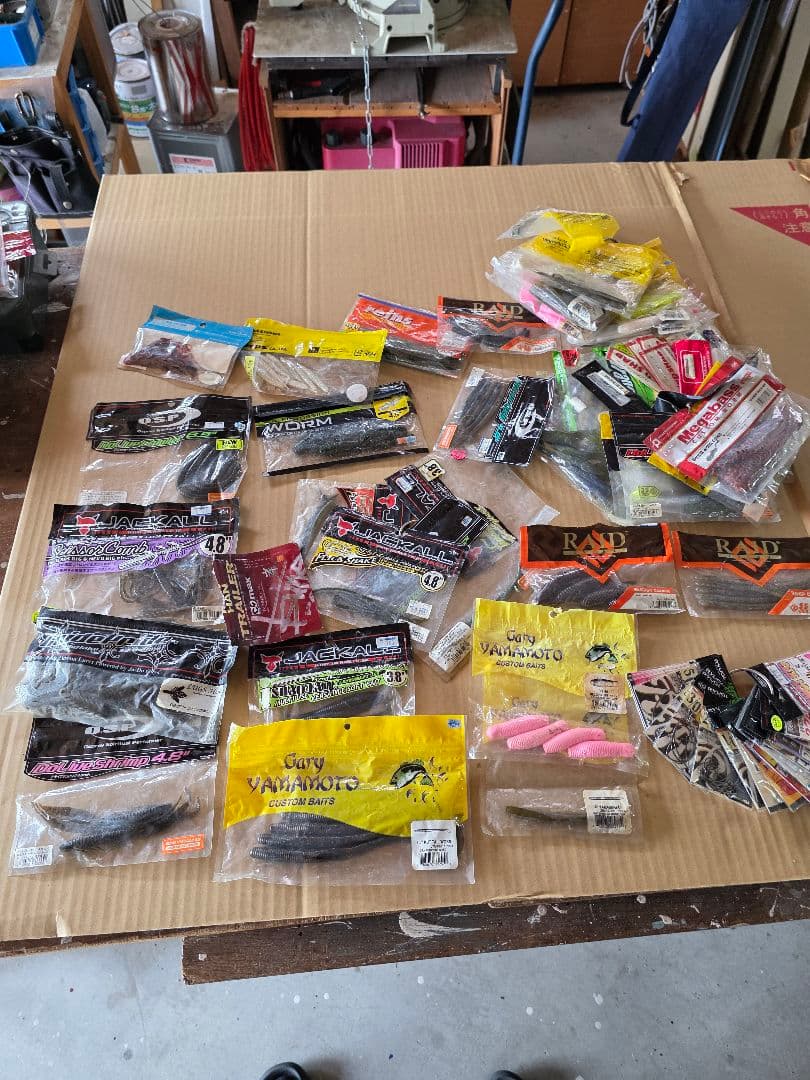 バス釣り引退　ルアー、ワーム　まとめ売り