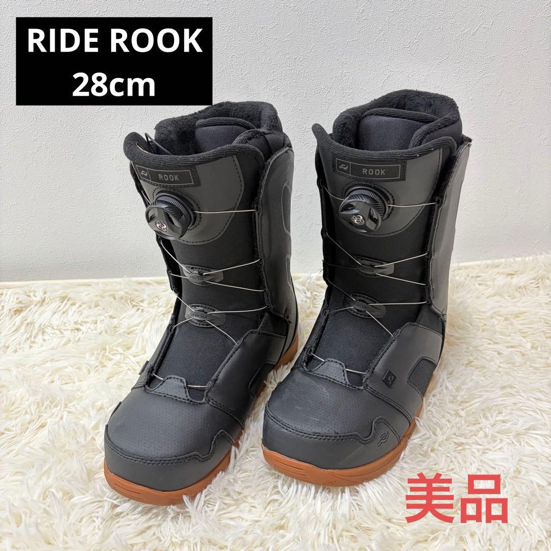 【美品・即日発送】 スノボブーツ　メンズ RIDE ROOK 28cm