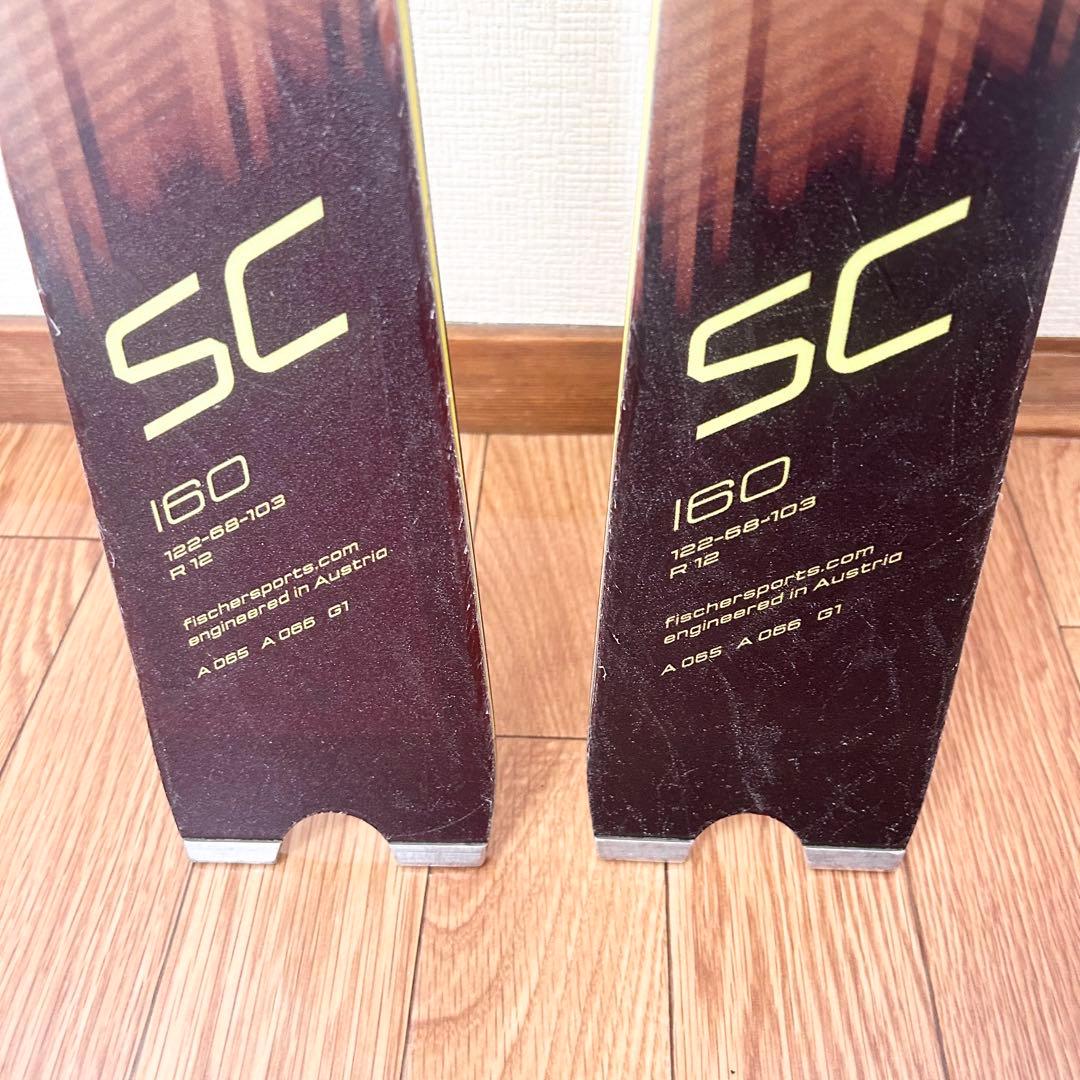 スキー FISCHER RC4 WC SC 160cm
