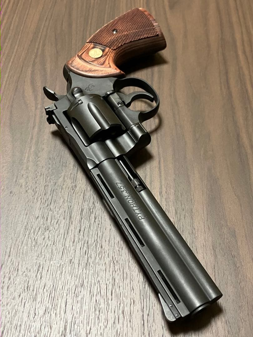 タナカワークス コルト パイソン 6インチ R-model HW ガスガン