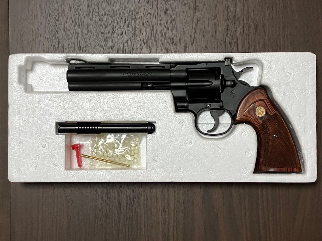 タナカワークス コルト パイソン 6インチ R-model HW ガスガン