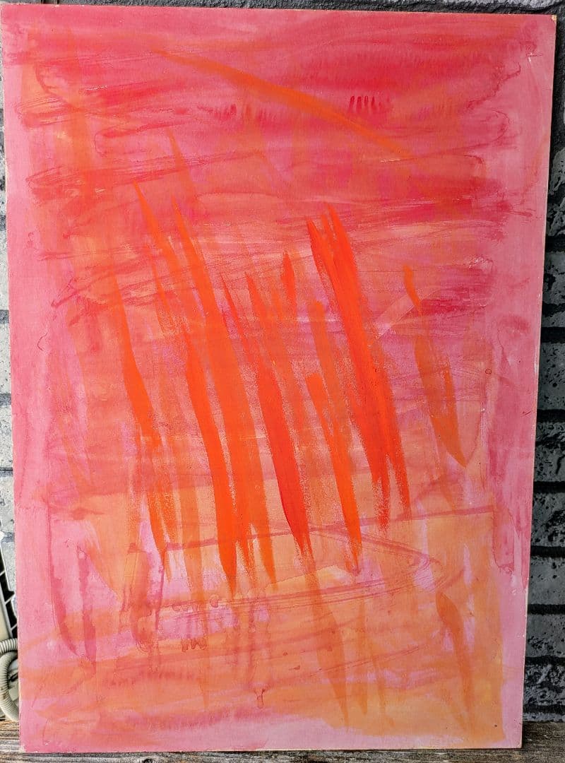 大澤郁夫　直筆　肉筆　絵画