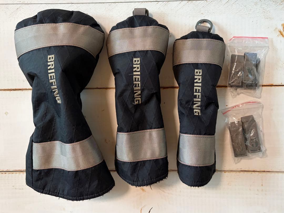 BRIEFING CR-4 #02 XP WOLF GRAY ヘッドカバー付き