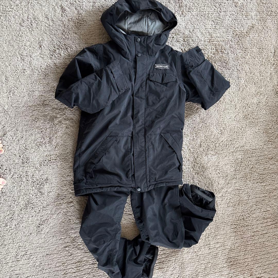 BURTON スノーボード上下キッズXL ブラック