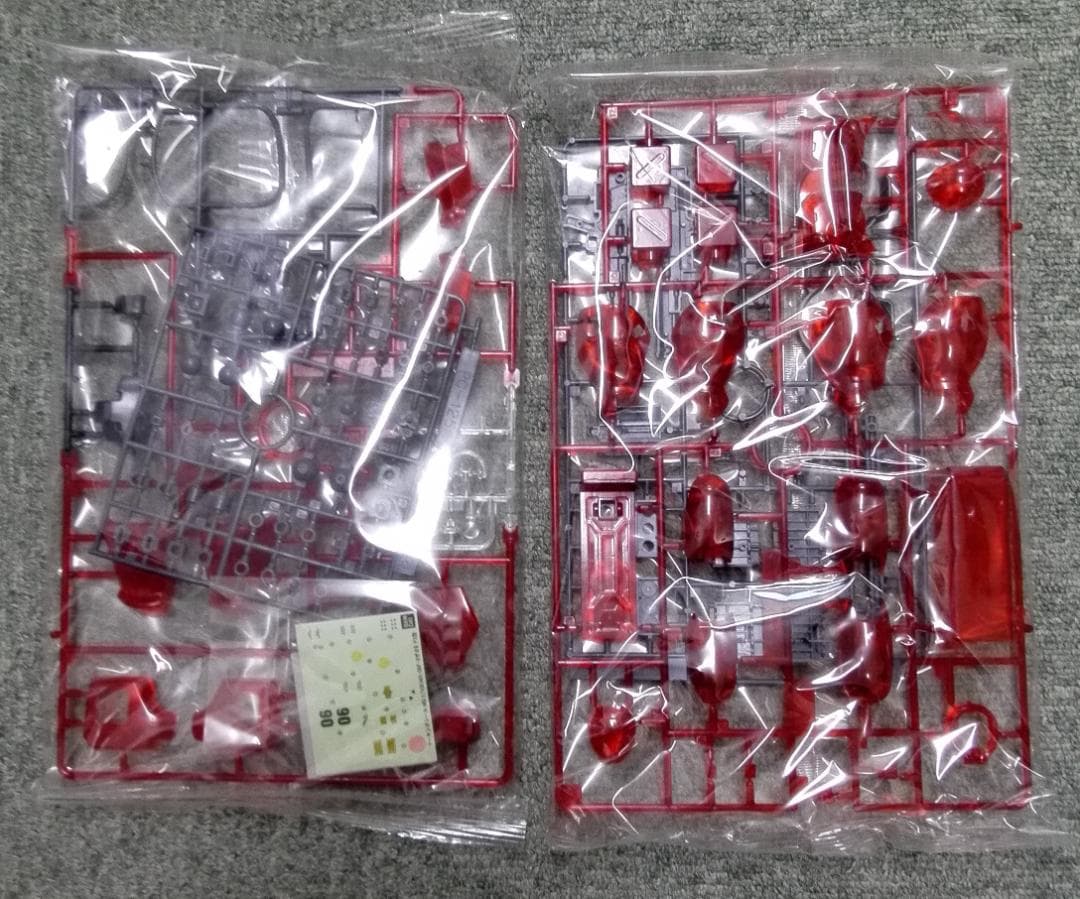 モデラーズカップ景品  1/100 MGザクⅡ F2型 レッドクリアver.