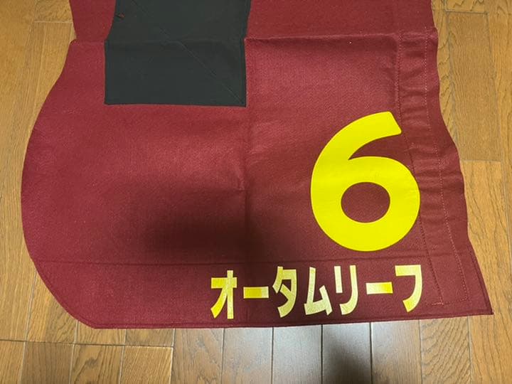 オータムリーフ　ゼッケン