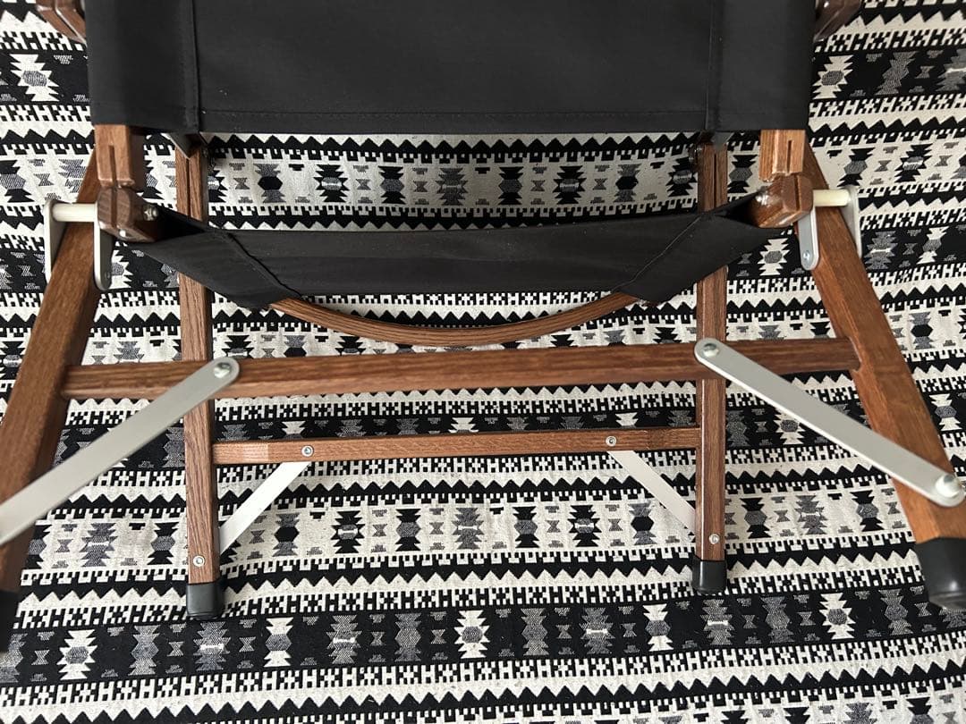 カーミットチェア同規格品 オーク材 ウォールナット 2脚セット