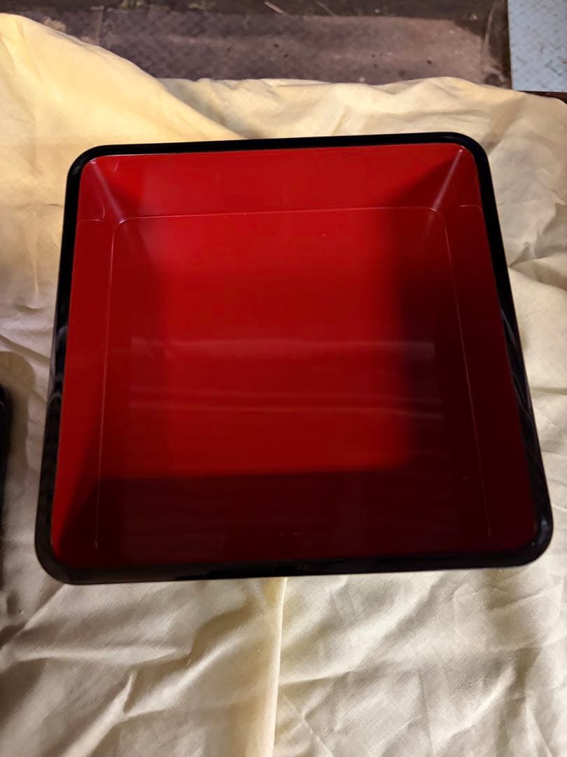 輪島塗　三段重　わじま龍作