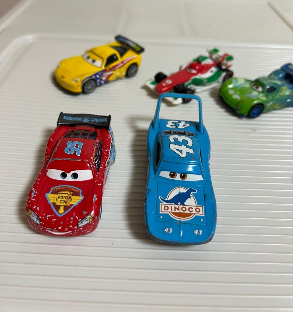 カーズ、ミニカー（マテル）ジェフ、キング、マックスシュネル（廃盤）