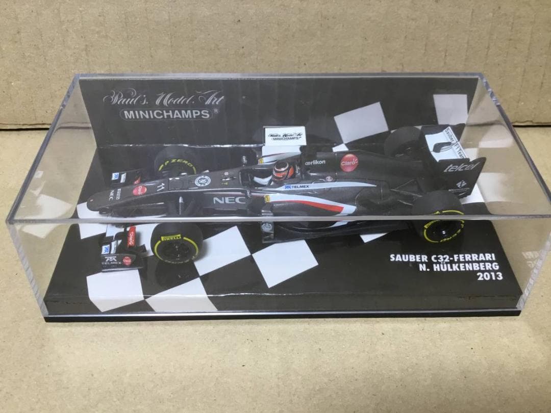 ミニチャンプス　1/43 ザウバーC32 ヒュルケンベルグ