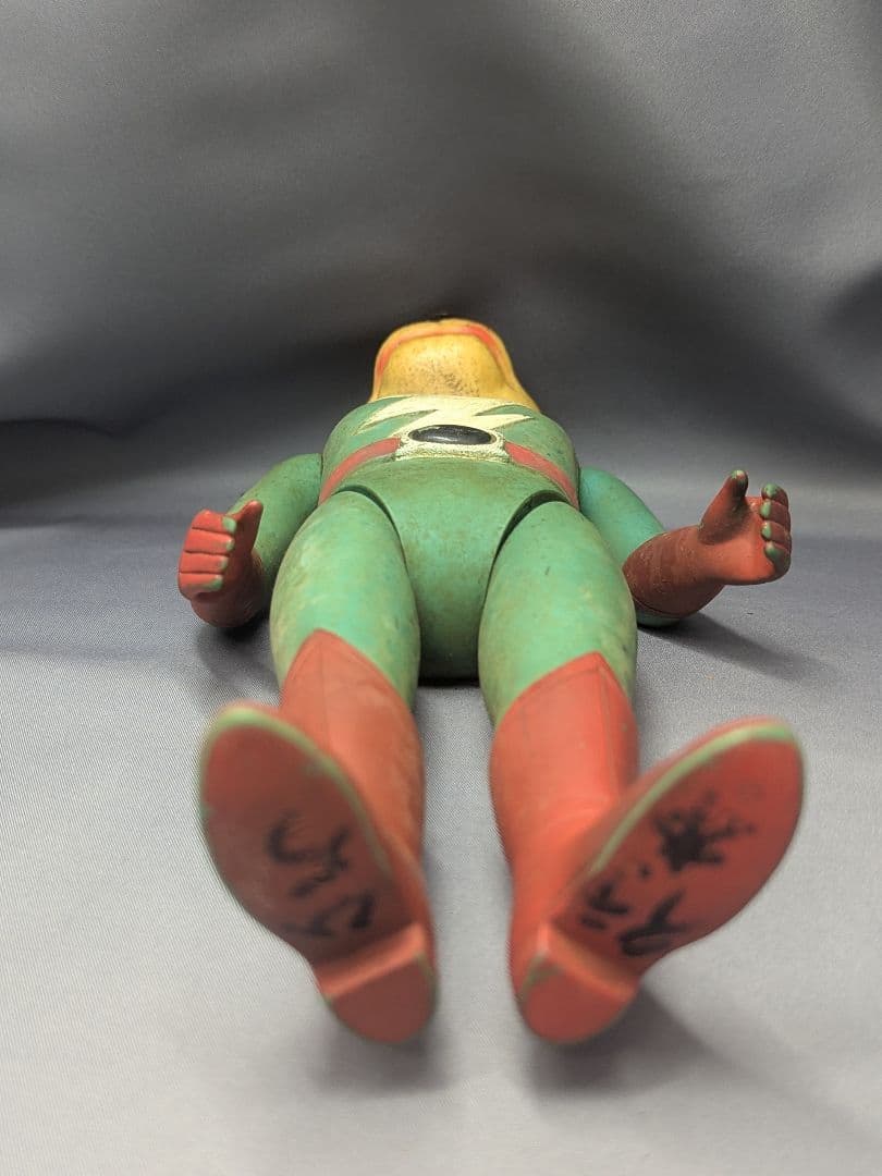 【当時物】 鉄人タイガーセブン ブルマァク レアソフビ