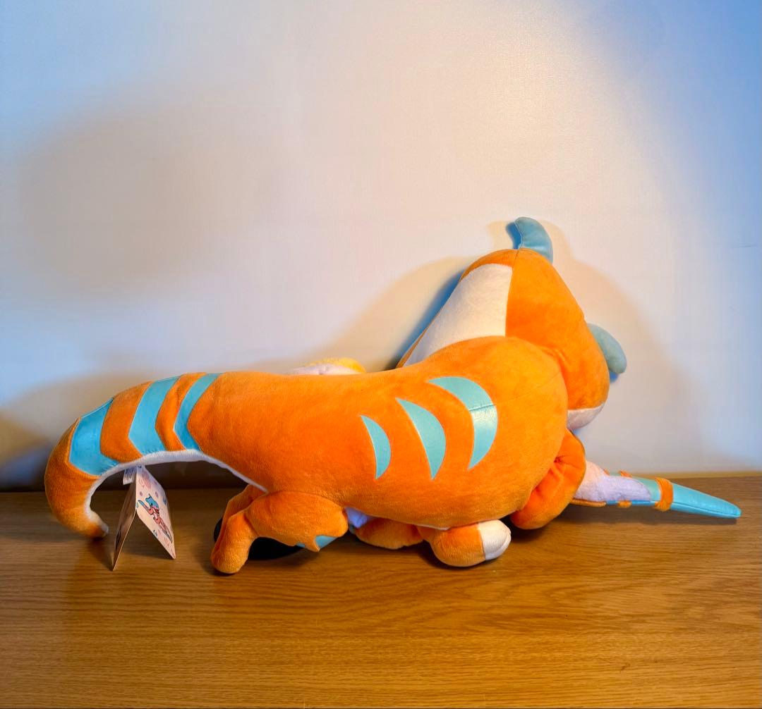 希少！タグ付き ティガレックス×ぐでたま ぬいぐるみ モンスターハンター コラボ