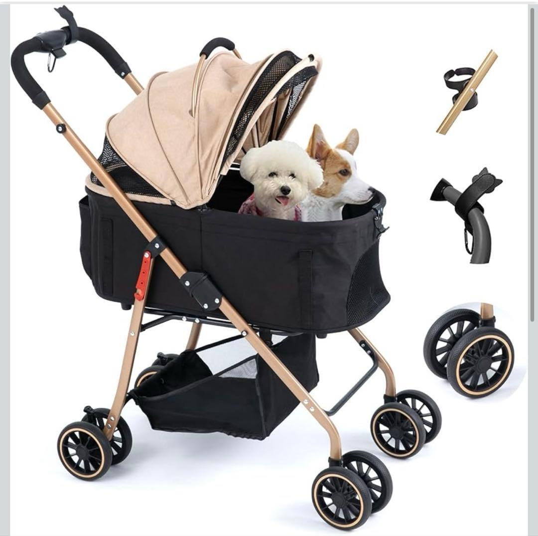即購入OK！　ペットカート ペットバギー　折りたたみ式　犬猫